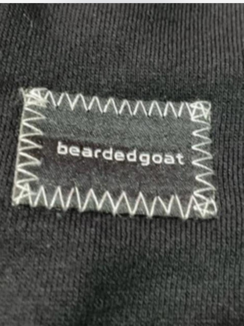 NWT Bearded Goat Black Getaway Pants Fleece Joggers Sweatpants Women's L - Picture 5 of 6